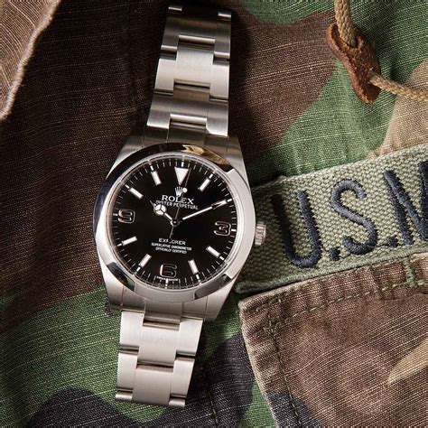 rolex military watch